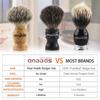 Shaving Brush Beard Badger Hair Shaving Pure Badger Hair Shaving Brush Anbbas® Set, Brush, Brush, Foaming, Men's (Brush)