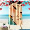 Dreamy Girl Illustration Towel A Must-have Beach Towel for Beach Travel