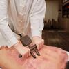 Wengeholz Gua Sha Werkzeug – Handgehaltener Schab- und Rollmassagestab zur Meridianstimulation