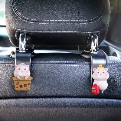 Cartoon Schwein Ente Rücksitzlehne Haken Kopfstütze Halter Lagerung Hanger Organizer