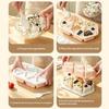 Dreieckige Onigiri-Form Sushi-Herstellungs-Kit Lebensmittelqualität BPA-frei Reiskugel-Former Sushi-Presse Bento-Mittagessenbox-Werkzeug Herstellung von hausgemachtem