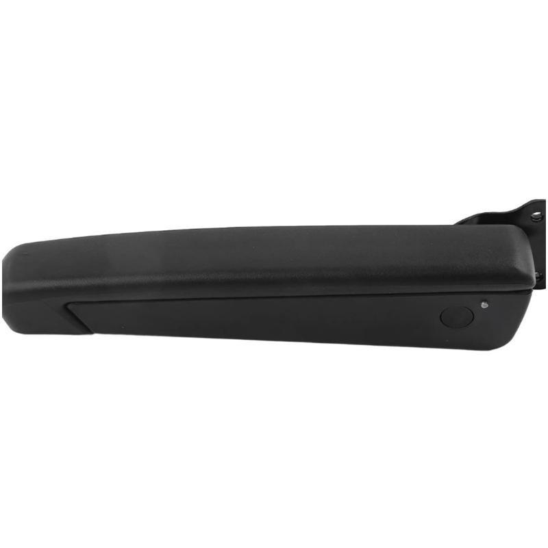 Flexible Position Vehicle Armrest Turning 90° Angle Driver Comfort Support PU Leather Cover Strong Build Works With Specific Cars