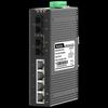 MoweStar Industrial Unmanaged Fast Ethernet DIN-Rail Switch
