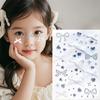 Butterfly Face Stickers Pearl Temporary Tattoo Stickers Lasting Waterproof Glitter Eyeshadow Body for Makeup Stickers