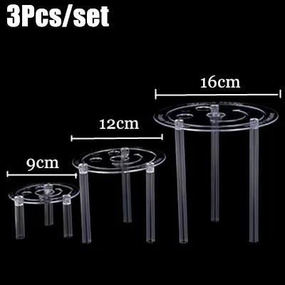 3/4Pcs Multi-Tier Cake Stand Straw Rack for Wedding Cake Making and Stacking Cakes Plastic Cake Support Rods Cake Dowel Set
