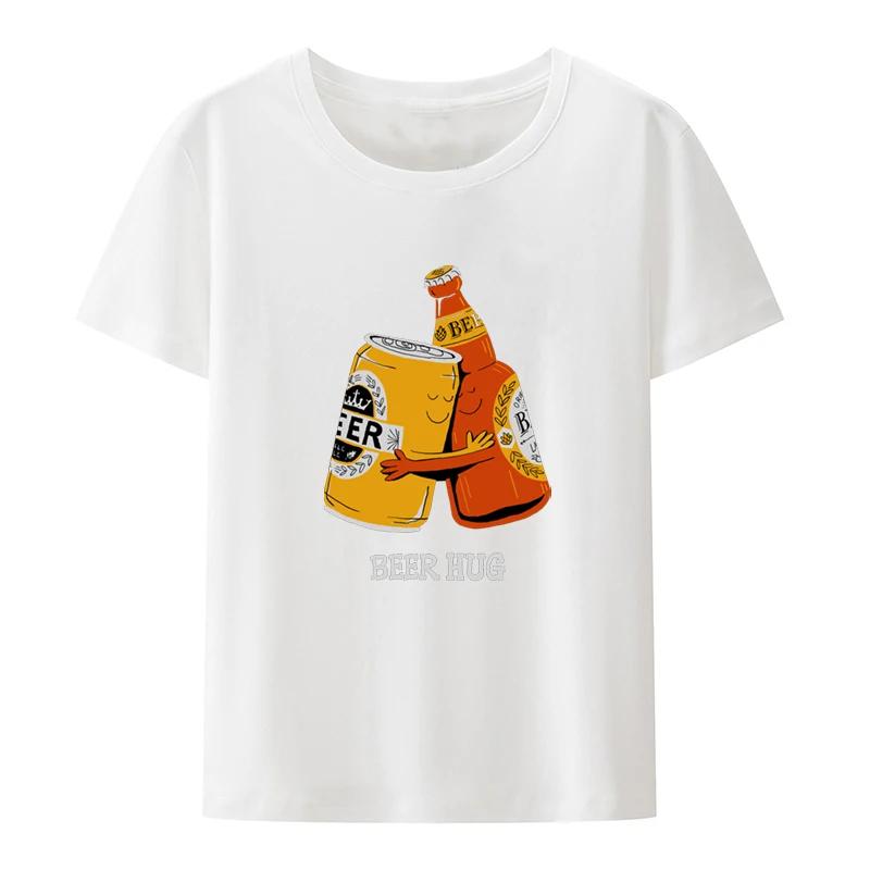 The Beers Graphic Printed Funny Tee T Shirt for Men Clothing Comfortable Breathable T-shirts Camisetas Camisa Novelty  62440