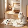 Non-Slip Cat-Shaped Area Rug Anti-fouling Cartoon Carpet Soft Home Decor Carpet  Living Rooms