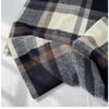 Kostkovaná šála Dámská Podzimní a Zimní Nová Dlouhá Studentská Pár Šála Teplá Zesílená S Třásněmi Šála