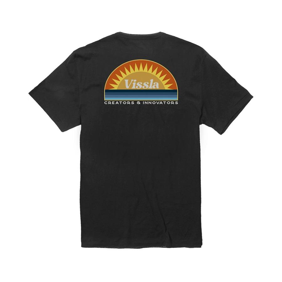 Bisla Sunsets Organic Pkt Tee-Pha L (V22S196171045930)