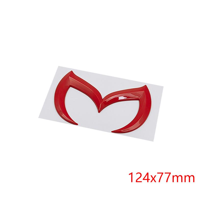 ABS Car Emblem for Mazda 2 3 5 6 Atenza CX4 CX3 CX9 RX7 RX8 Axela CX-30 CX-60 CX-50 Trunk Decal Modified Stickers Accessories h5