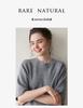 Loose-Fit Cashmere Sweater: Mid-Length, Short-Sleeve, Round Neck, Slim Fit, Autumn/Winter Knitwear