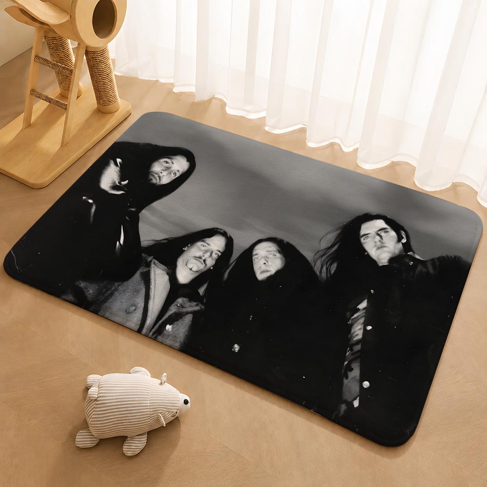 Type O Negative Anime Floor Mat Floor Mat Soft Flannel Non-Slip Door  Rug for Living Room
