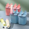 Popsicle Ice Pop Cream Mold Food Grade Pop Molds with Sticks & Drip-guards for Ice Cream Popsicle Yogurt Pudding