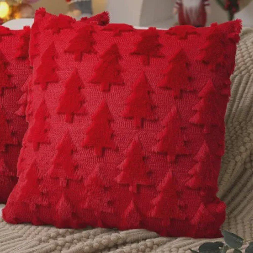 Christmas Knitted Cushion Cover 45x45cm
