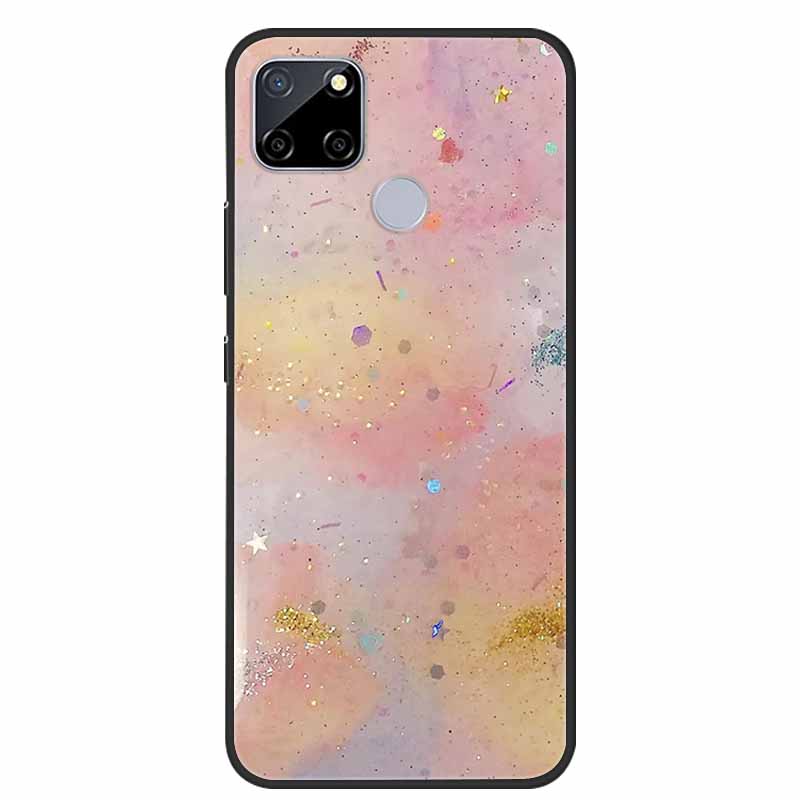 Für Realme C25 Hülle Marmor Silikon TPU Weiche Abdeckung Handyhülle Für OPPO Realme C25S C25 S Funda Stoßfest Coque RMX3191 Capa
