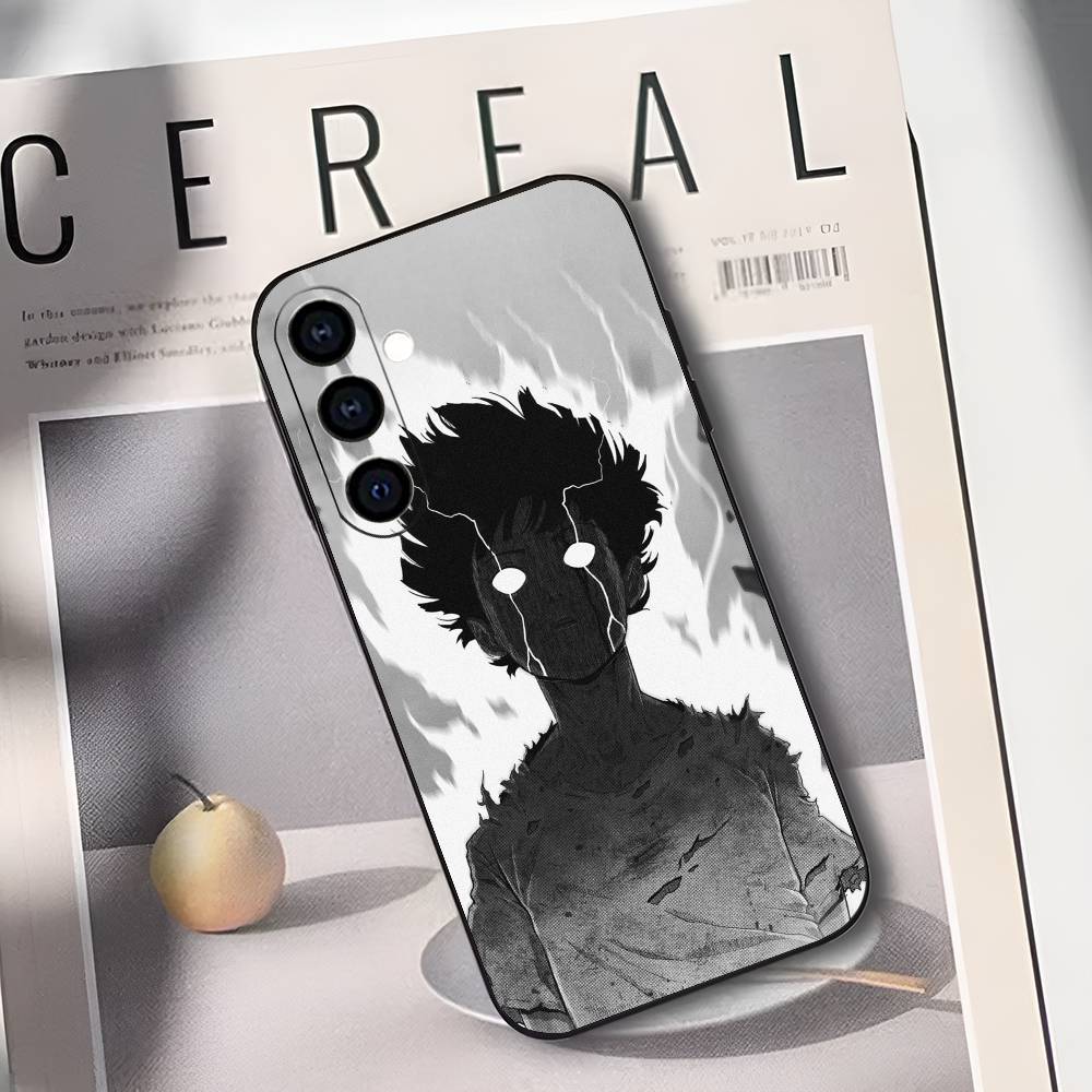 Mob P-Psycho 100 Silicone Soft Phone Case for Samsung Galaxy A73 A72 A71 A70 A53 A52 A51 - Protective Cover
