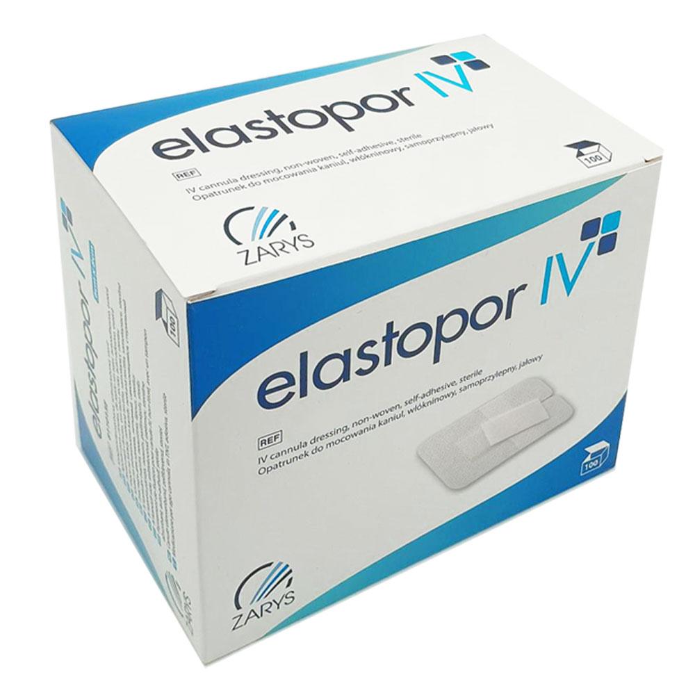 Elastopor IV Self-Adhesive Nonwoven Cannula Fixing Dressing 5.1cm x 7.6cm 100 Pcs