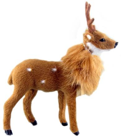 Figurka Jeleń Dekoracyjny Jelonek Ozdoba 12 5Cm