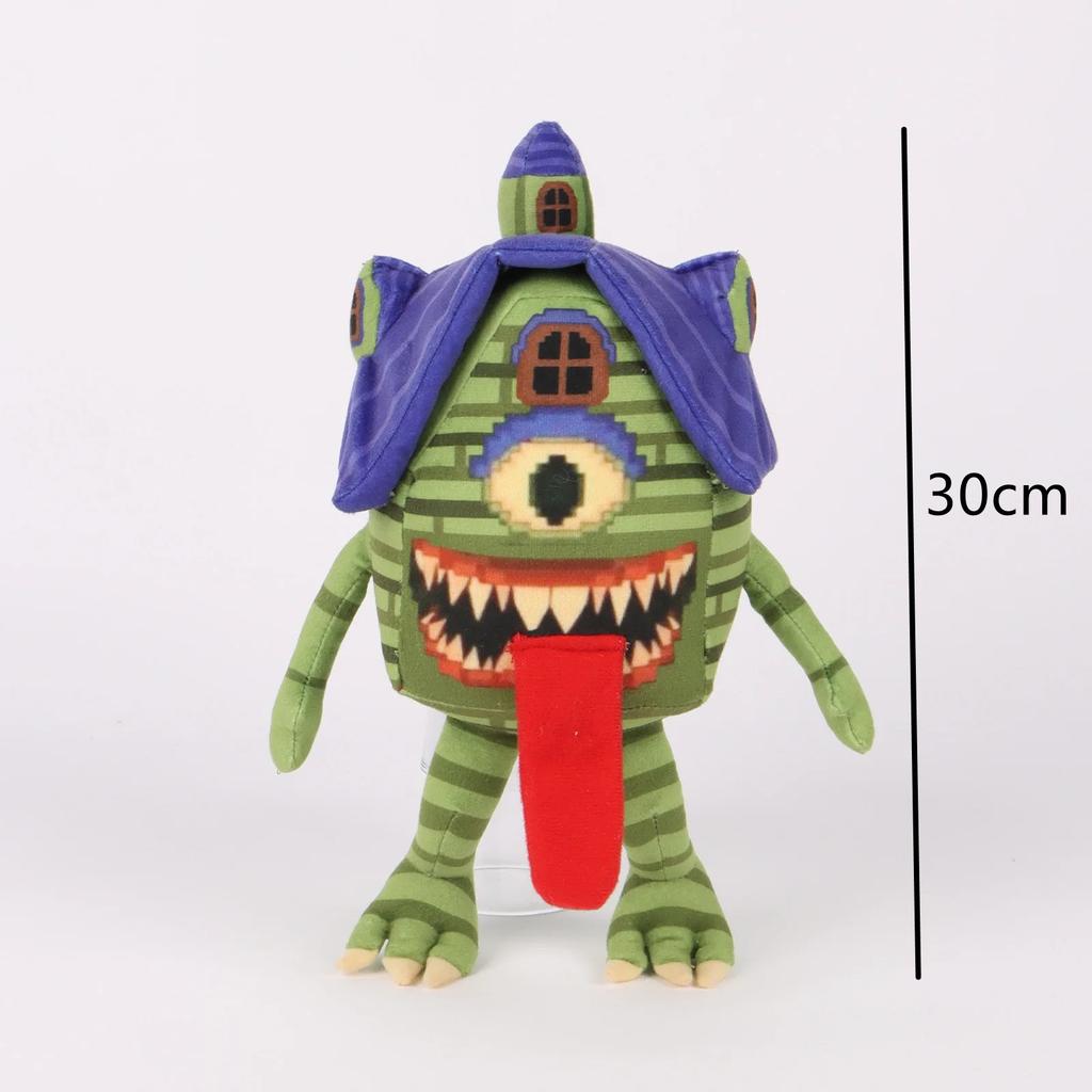 Steal A Brainrot Esok Sekolah Plush,No.9 House Stuffed Animal Plush Toys, Stuffed Animal Toy Kawaii Toys For Kids Christmas Gifts