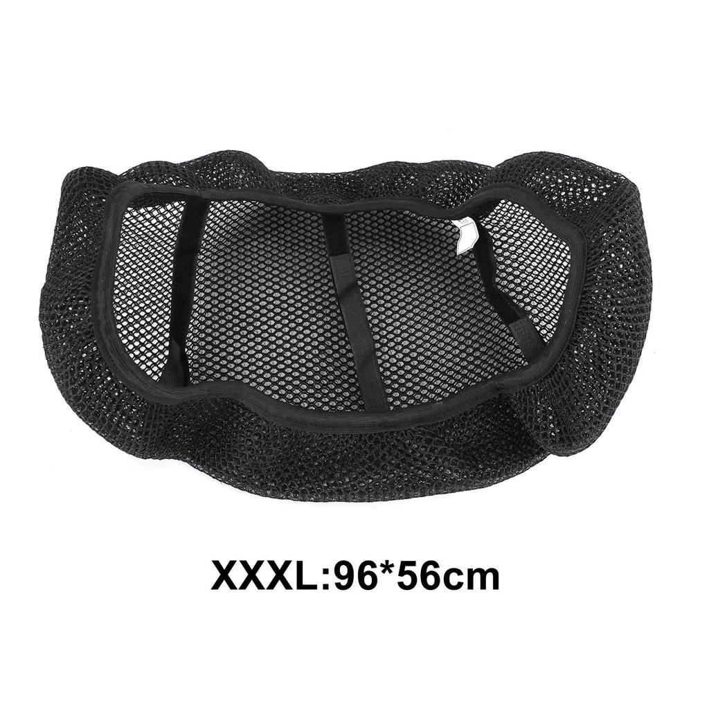 Heat-Resistant Net Seat Mesh Cover Universal For Motorcycle Scooter Motorbike M-XXXL