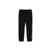 Vans Letter Embroidery Cuffed Knit Sports Pants Kids Bottoms Black VN00002MBLK