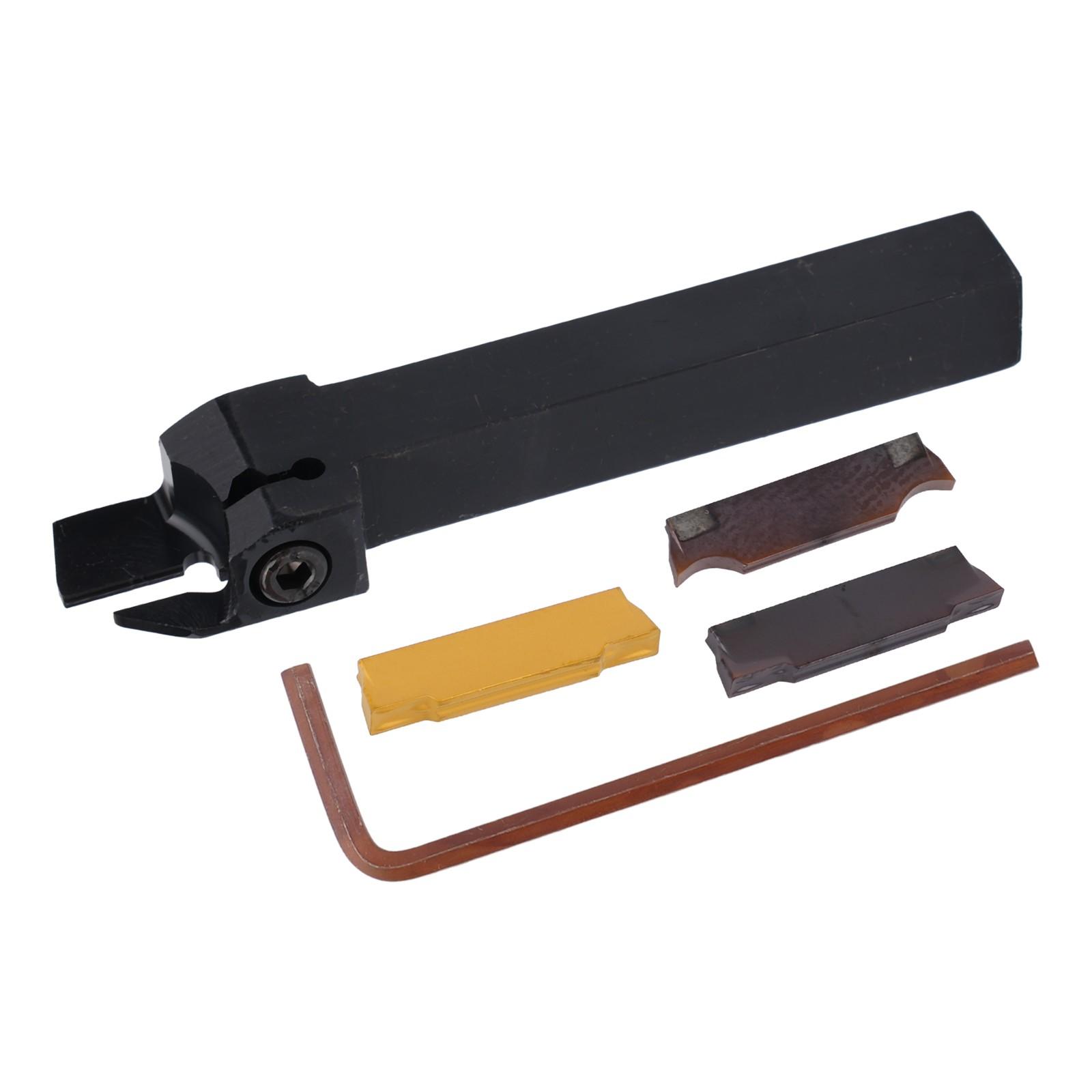 

3 шт. твердосплавная пластина MGMN200 + MGEHR1212-2(Правильно) Держатель канавочного инструмента для токарного станка с ЧПУ