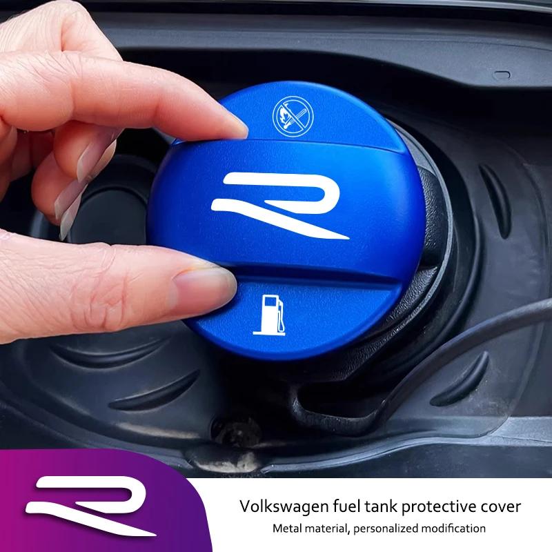 For VW VOLKSWAGEN 2026 New 1PC Car Fuel Cap Alloy Oil Box Lid Petrol Tank Cover for Volkswagen VW Rline Scirocco Golf Amarok Pha