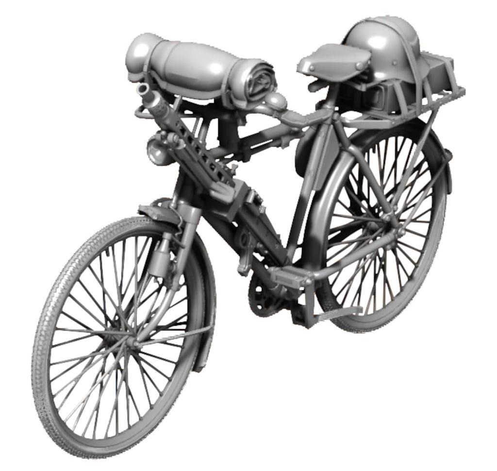 CMK Resin German Wehrmacht Bicycles Resin Kit CMP48018 1/48 (2 units) (Bicycles)