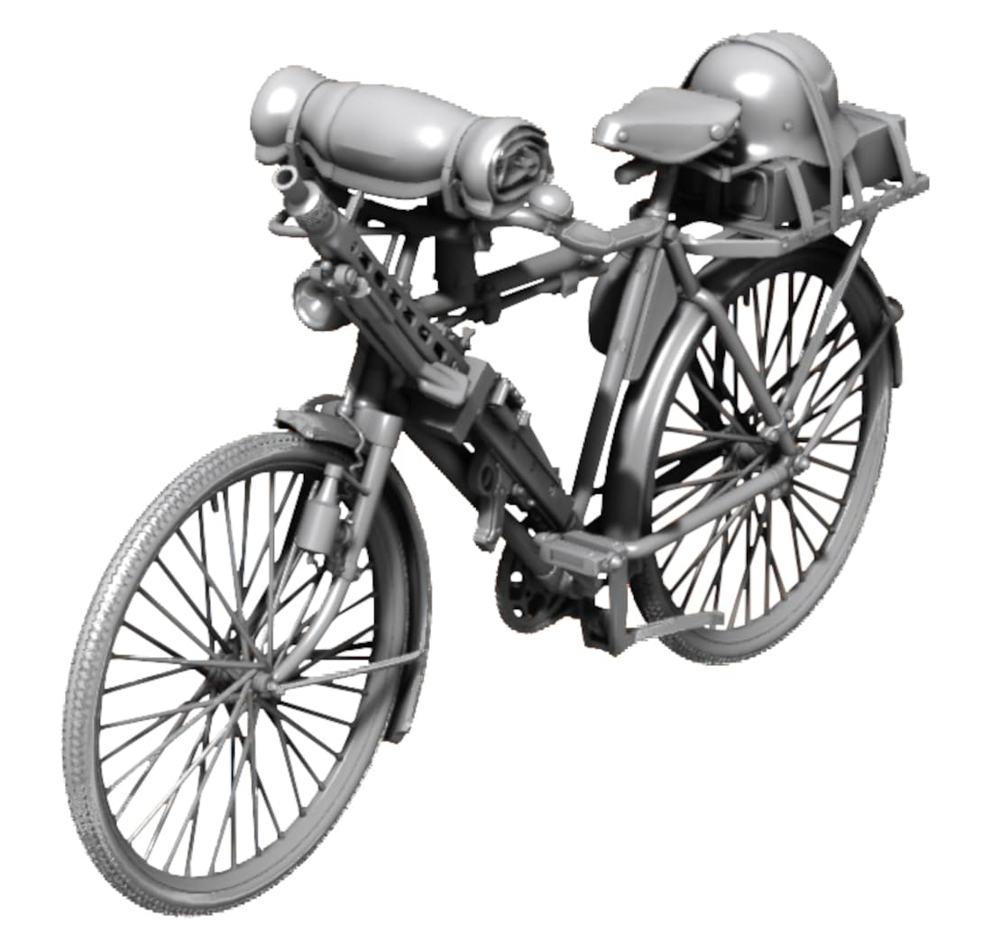 

CMK Resin German Wehrmacht Bicycles Resin Kit CMP48018 1/48 (2 units) (Bicycles)