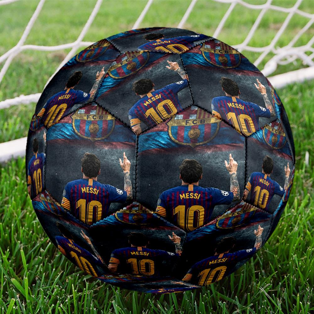 Messi 10 Number Football Legend Soccer Ball Size 5 Football Machinestitched Indooroutdoor Universal Football Surprise Collection Gift