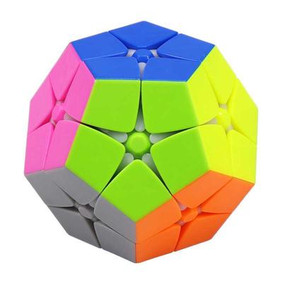 Kids Educational Gifts Megaminx 2x2x2 Twelve Sided Speed Cube Pentagonal Dodecahedron Difficult Brain Teaser Puzzles Toys
