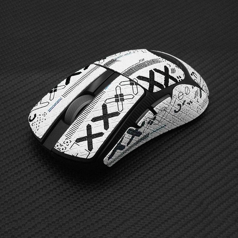 Customs Fit Gaming Mouse Skin AntiSlip Sticker For ROG Keris 2ACE Mouse Prevents Sliding In Intense Battles Office Task