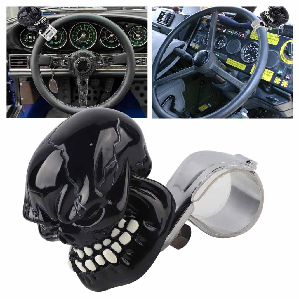 Shanrya Steering Wheel Knob, Truck Supplies Truck Spinner Handle, Anti- Strong Easy Install Spinner