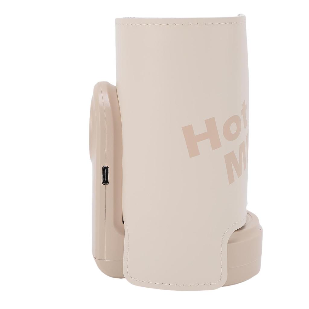 Fast Milk Bottle Warmer USB Type C Universal Cordless Accurate Temperature Control Milk Bottle Heat Keeper 6000mah