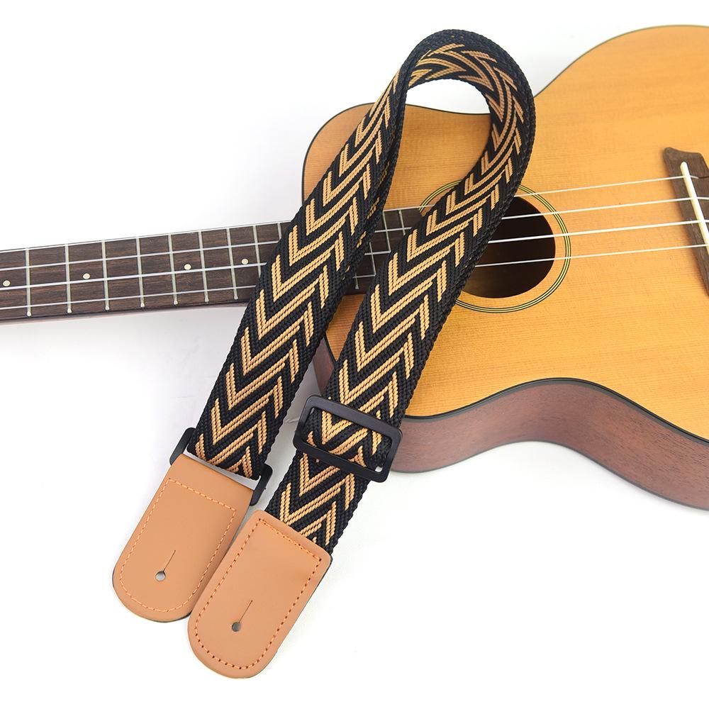 Ukulele Strap Woven Thickened Children's Crossbody Ukulele Strap Special Shoulder Strap for Ukulele