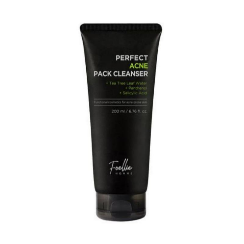 Foellie Мужская глиняная маска-очиститель 200 мл