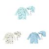 Childrens Polyester Long Sleeve Swimsuit With Hat And Full Coverage For Pool And Beach Play