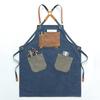 Multifunctional Color Block Canvas Apron for Barber, Barista & Baker - Custom Waist Apron
