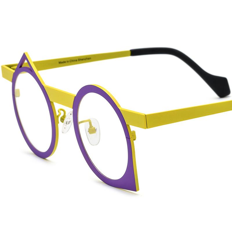 New Design Fashion Vintage Optical Frames Metal and Acetate Eyeglasses Frames