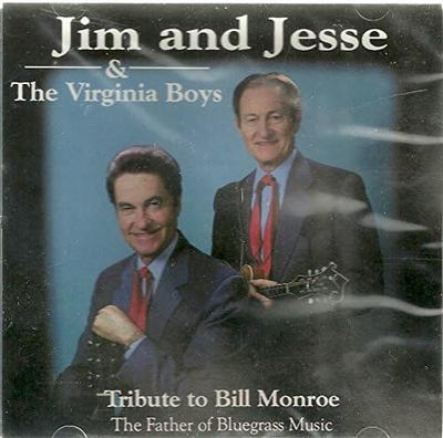 CD JIMJESSETHE VIRGINIA BOYS  Tribute To Bill Monroe  CEO9201 C.E.O. RECORDS US CountryFolk Used