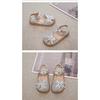 Sommer Baby Mädchen Slip-on Schuhe, Mädchen Sandalen & Kinder Hausschuhe, Kleinkind Prinzessin Weiche Sohle Gewebte Schuhe