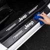 Pro Jeep 5ks Samolepky na dveře auta Prahové lišty Ochrana proti poškrábání Příslušenství Pro Jeep Grand Cherokee Wrangler JK Gladiator Compas