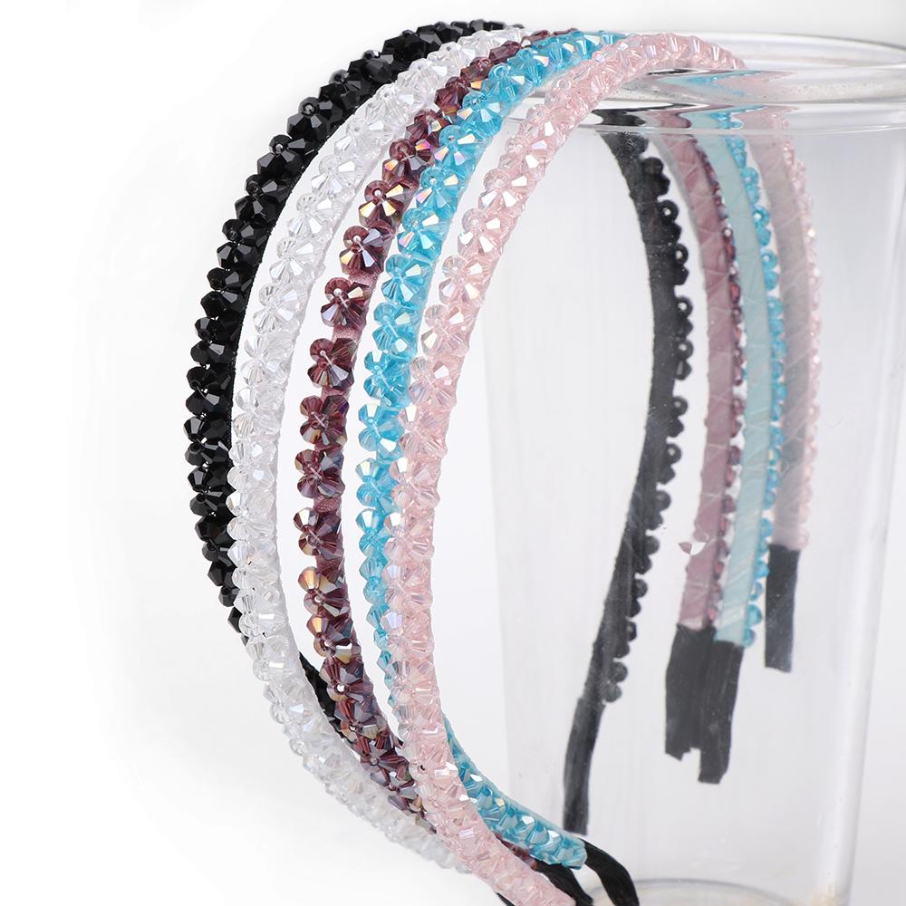 Fashion Girl Women Crystal Hair Band Rhinestone Headband Jewelry Headwear Ornament