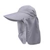 Sommer-Sonnenhut Großer Schirm Koreanischer Beschäftigter Landwirtschaftshut UPF 50+ 100% Polyester Atmungsaktiv Breiter Schirm-Sonnenhut für Damen Herren Einheitsgröße