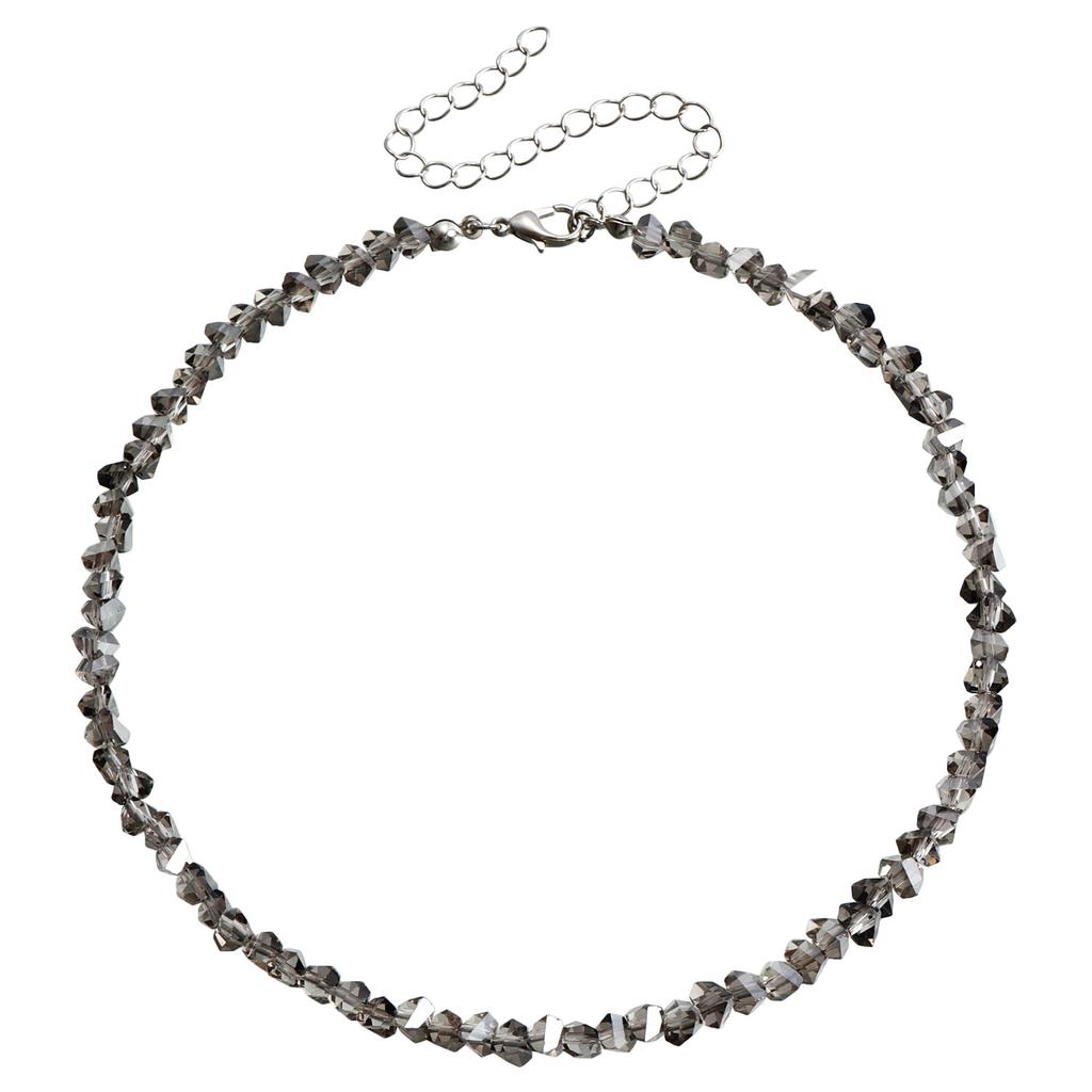 Personalized European American Style Hand Woven Beaded Crystal Clavicle Necklace For Women