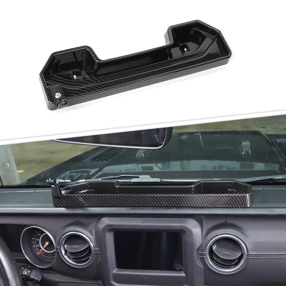 Dash Phone Holder Dashboard Cellphone Mount Storage Tray For Wrangler JL 2021+