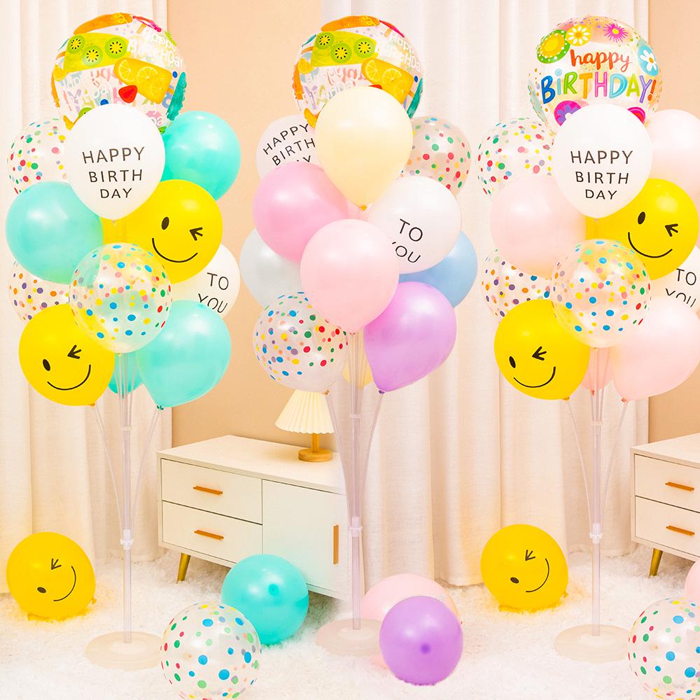 Luminous Floating Table Balloon Heart Decor for Birthday & Banquet