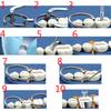 100Pcs Dental Matrix Sectional Contoured Metal Matrices No.1.398 Lmws 2 Rings