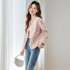 2025 Spring/Summer Women's Loose-Fit Embroidered Jacket: New Chinese Retro Style, Round Neck, Outerwear SP6057