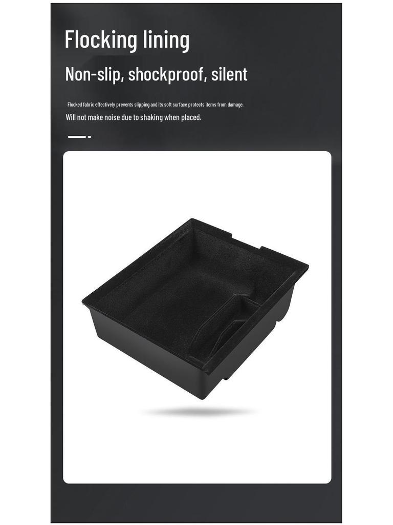 Refreshed Tesla Model Y 3/6-Seater Center Console Armrest Storage Box